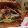 Pulled Pork Burger at the Roller Rink Cornwall
