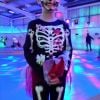 Halloween Girl at Roller Disco Cornwall