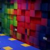 Tetris Wall & Pacman Floor