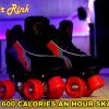Burn 600 Calories an hour while Roller Skating