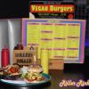 Vegan Beyond Burger with Chilli Cheese Fries Roller Disco Cornwall